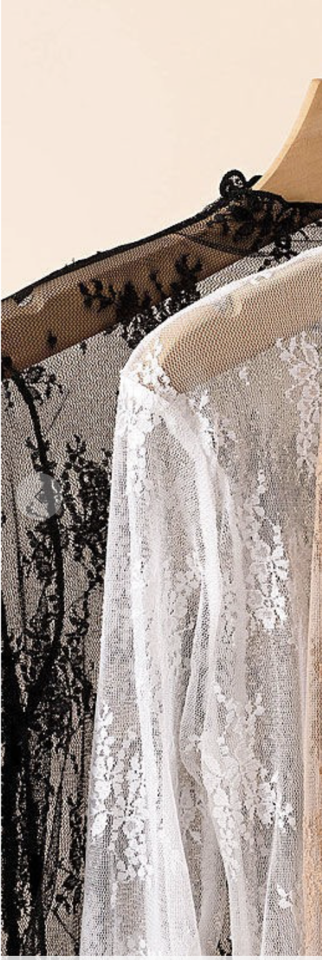 Sheer Lace Long Sleeve