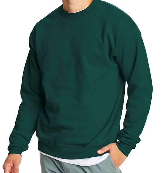 Deep Green Crewneck