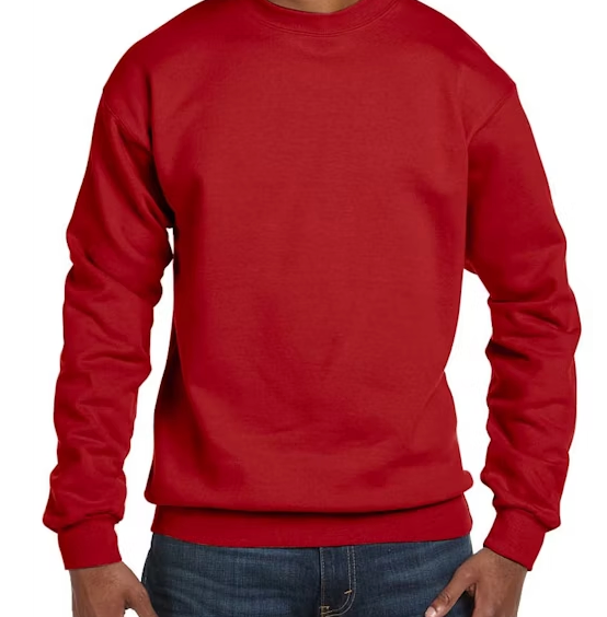 Deep Red Crewneck