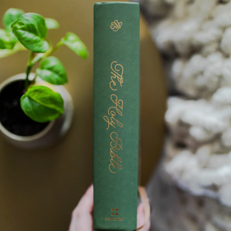 Esv Single Column Journaling Bible® | Stained Glass Blooms