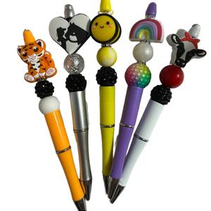 Beaded Pens, refillable ink -Live Claim Only-