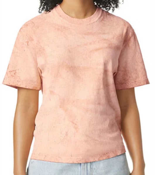 Orange Tye Dye Shirt