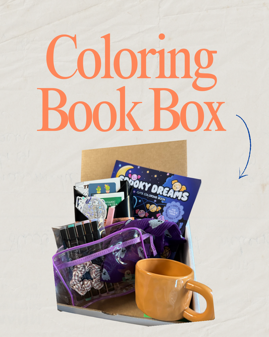 Fall Coloring Book Box