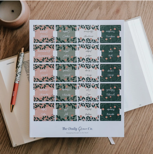 Garden Floral Bible Tabs